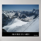 AIGUILLE DU MIDI, 3842 m Poster (Vorne)