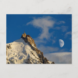 Aiguille du Midi Französische Alpen Frankreich Postkarte