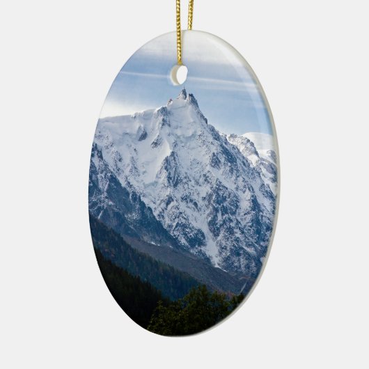 Aiguille DU Midi Keramikornament (Links)