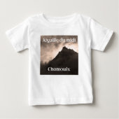 Aiguille du Midi, Mont Blanc Baby T-shirt (Vorderseite)