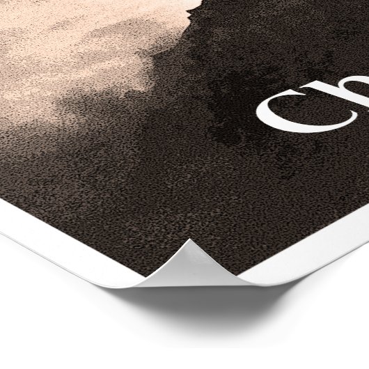 Aiguille du Midi, Mont Blanc Poster (Ecke)