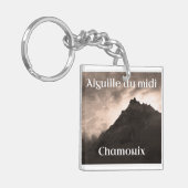 Aiguille du Midi, Mont Blanc Schlüsselanhänger (Vorderseite links)