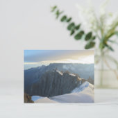 Aiguille du midview Chamonix Postkarte (Stehend Vorderseite)