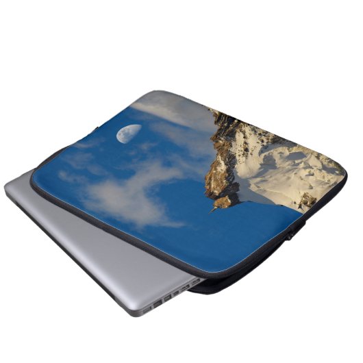 Aiguille | Französische Alpen Laptopschutzhülle (Vorne Knopf)