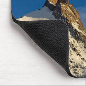 Aiguille | Französische Alpen Mousepad (Ecke)