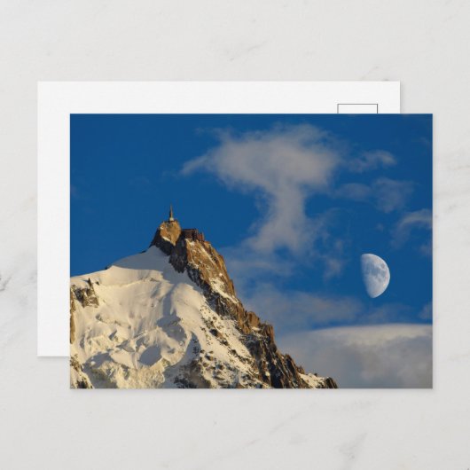Aiguille | Französische Alpen Postkarte (Vorne/Hinten)