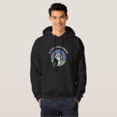 Aiken Black Hooded Sweatshirt (Vorne ganz)