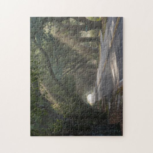 Aiken, SC, Südgrenze Ave. Oak-Tunnel Puzzle (Vertikal)