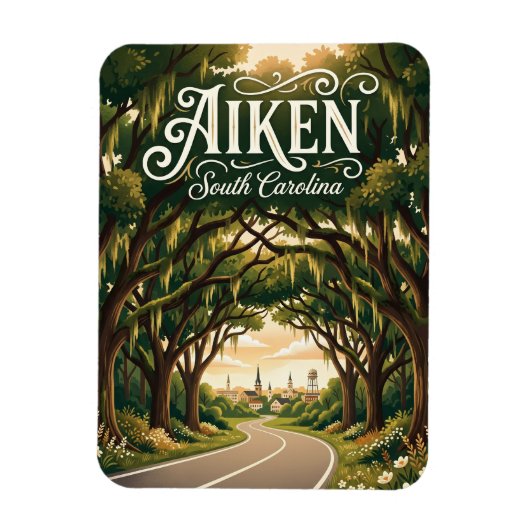 Aiken USA Magnet (Vertikal)