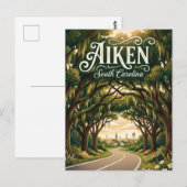 Aiken USA Postkarte (Vorne/Hinten)