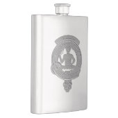 Aikenhead Clan Abzeichen Classic Flask Flachmann (Rechts)