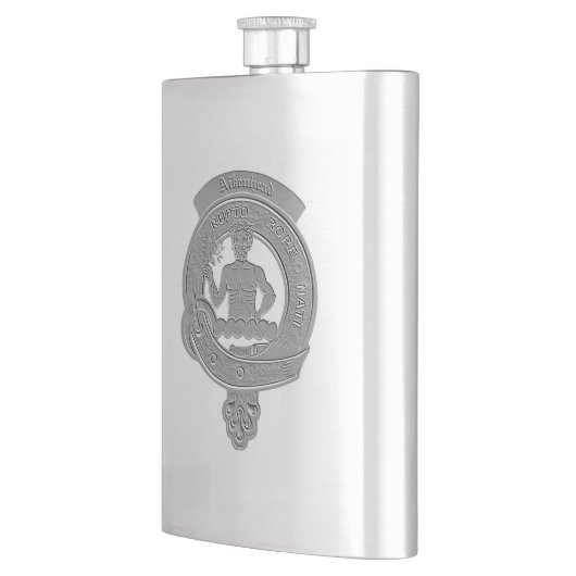 Aikenhead Clan Abzeichen Classic Flask Flachmann (Links)