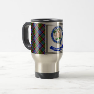 Aikenhead Clan Abzeichen & Tartan Personalisiert Reisebecher