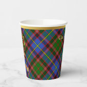 Aikenhead Personalisiert Tartan Christmas Pappbecher (Links)
