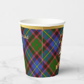 Aikenhead Personalisiert Tartan Christmas Pappbecher (Rechts)