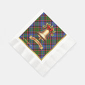 Aikenhead Personalisiert Tartan Christmas Serviette (Ecke)