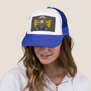 Aikenhead Scottish Tartan & Abzeichen Trucker Hat Truckerkappe