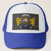 Aikenhead Scottish Tartan & Abzeichen Trucker Hat Truckerkappe (Vorderseite)
