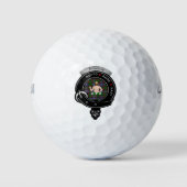 Aikenhed Clan Abzeichen Golf Balls Golfball (Vorderseite)