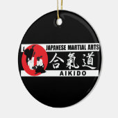 Aikido 2 keramikornament (Links)