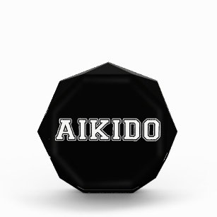 Aikido Acryl Auszeichnung