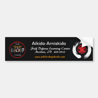 Aikido-Arniskido Autoaufkleber