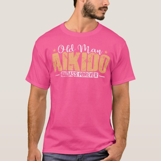 Aikido Badass Forever Training T-Shirt (Vorderseite)