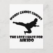 Aikido Designs Postkarte (Vorderseite)