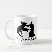 Aikido dieses ist, wie ich rolle kaffeetasse (Links)