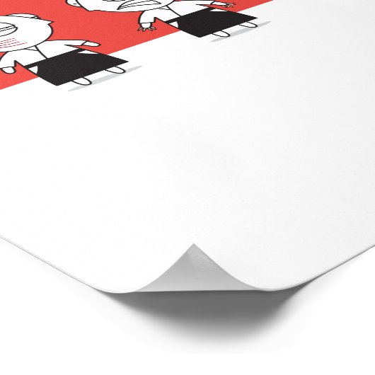 Aikido - Dojo Regel #2 Poster (Ecke)