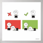 Aikido - Dojo-Regel #3 Poster (Vorne)