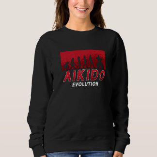 Aikido-Evolution Martial Samurai Sport Kämpfer Ai Sweatshirt