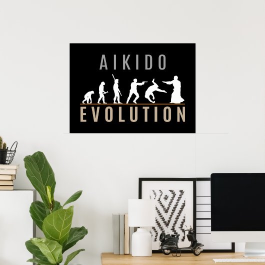 Aikido-Evolution Poster (Heimbüro)