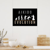 Aikido-Evolution Poster (Küche)