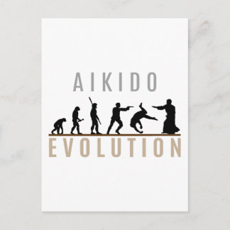 Aikido-Evolution Postkarte