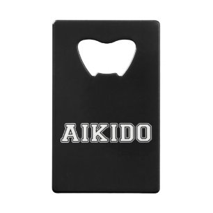 Aikido Geldbeutel Flaschenöffner
