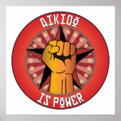 Aikido ist Power Poster (Vorne)