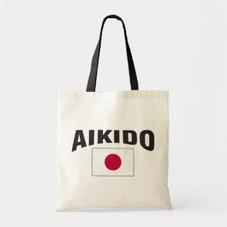 Aikido-Japan-Flagge Tragetasche