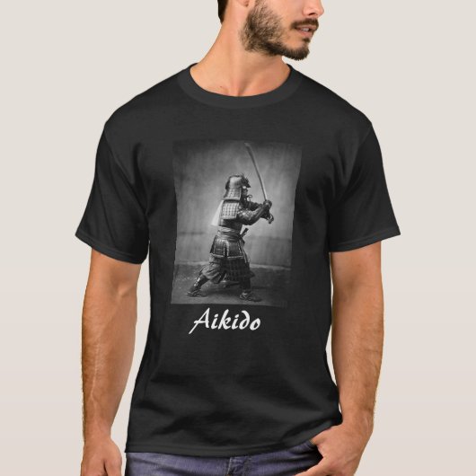 Aikido-Japaner-Kampfkunst T-Shirt (Vorderseite)