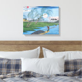 Aikido Japanese Martial Art Leinwanddruck (Insitu (Schlafzimmer))