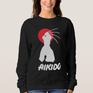 Aikido Japanisch Kampfkunsttechniken Aikido Bla Sweatshirt