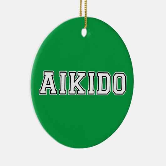 Aikido Keramik Ornament (Rechts)