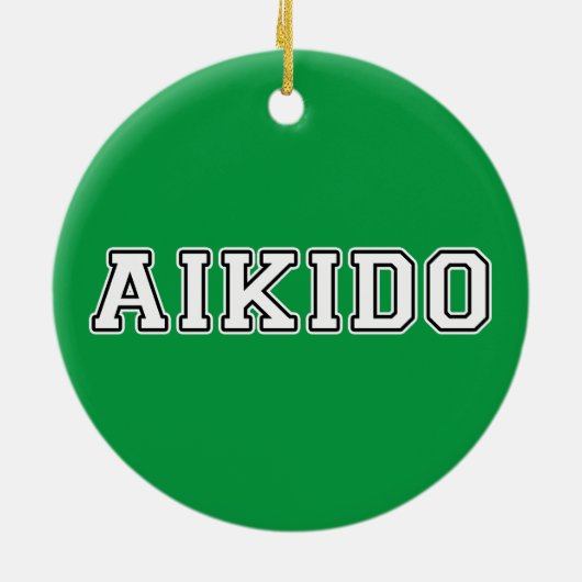 Aikido Keramik Ornament (Hinten)