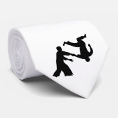 Aikido Krawatte (Gerollt)