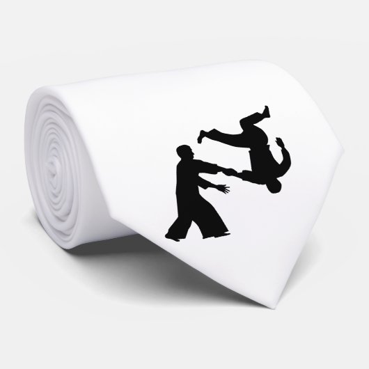 Aikido Krawatte (Gerollt)