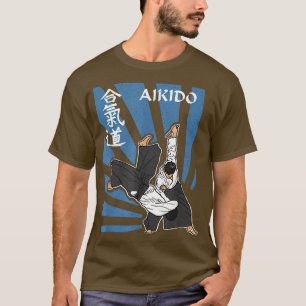 Aikido Martial Art Japan Aikidoka Kampfkunst 5 T-Shirt