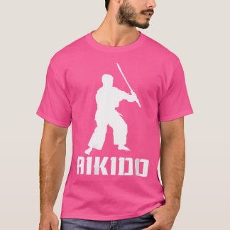 Aikido Martial Arts Kanji Martial Arts T-Shirt