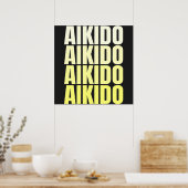 AIKIDO | Martial Arts Poster (Küche)