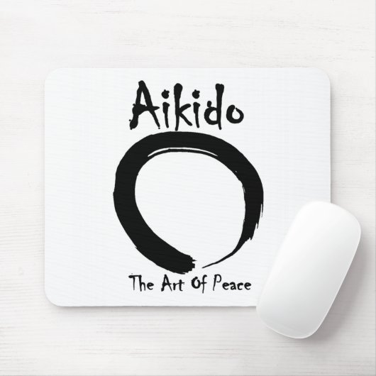 Aikido-Mausunterlage Mousepad (Mit Mouse)