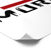 Aikido Morihei Ueshiba O'Sensei Poster (Ecke)